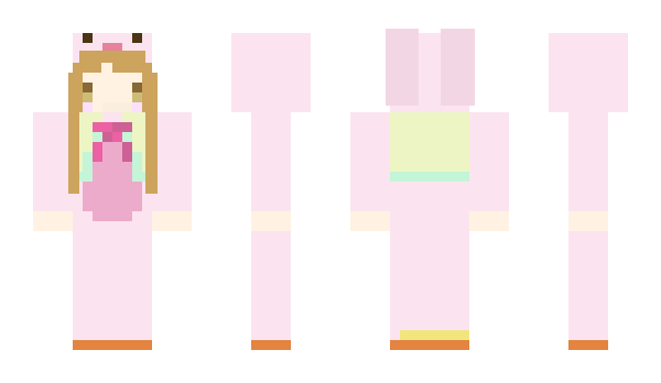 Minecraft skin Shiroka