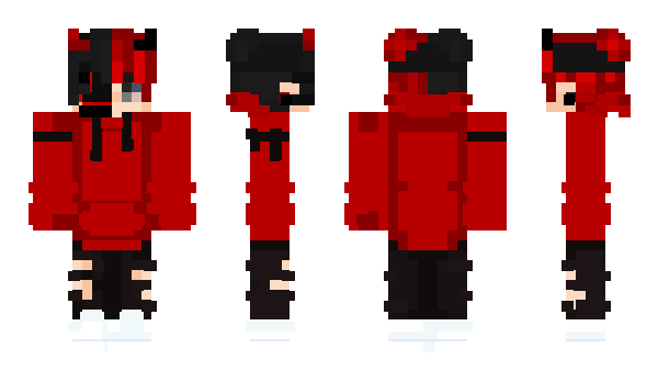 Minecraft skin Darkpoppas