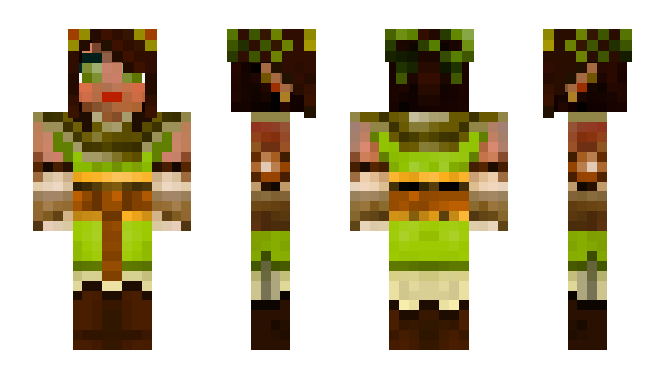 Minecraft skin gammagreen