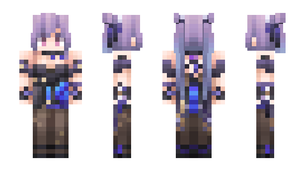 Minecraft skin Blue_WH