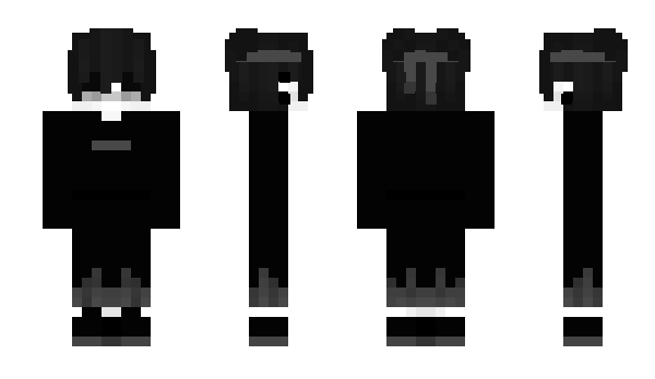 Minecraft skin DarkDeff