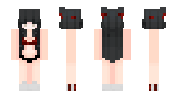 Minecraft skin gothrider2