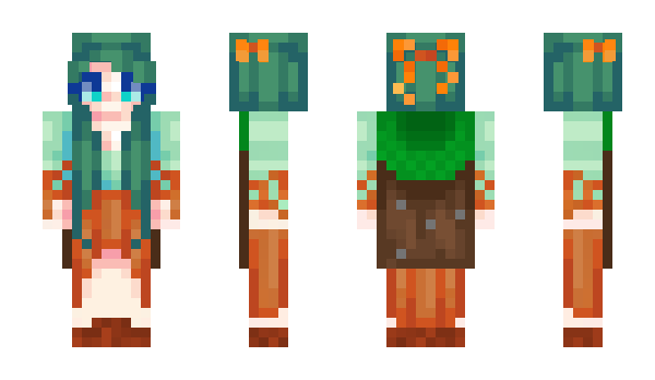 Minecraft skin SunflowerSong