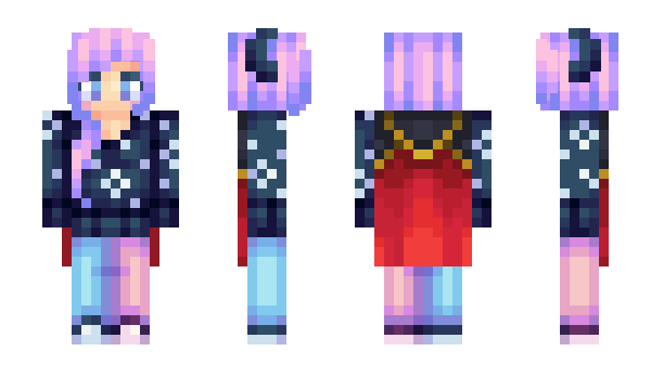 Minecraft skin Yami_Luna