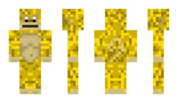 Minecraft skin Goldmonkee