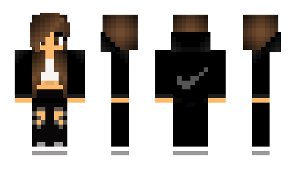 Minecraft skin Crytal