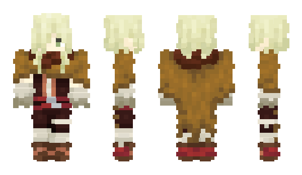 Minecraft skin Kax1da