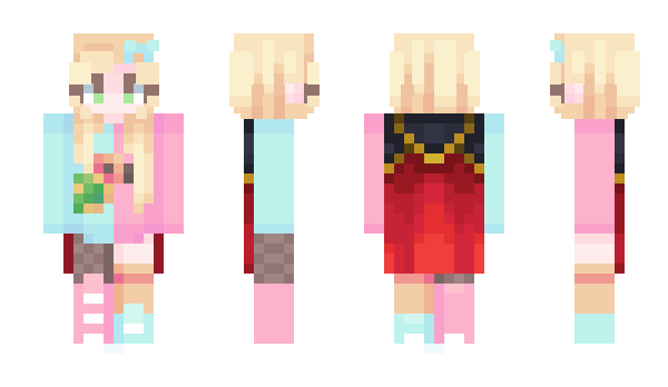 Minecraft skin Julyca122