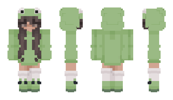 Minecraft skin toadgirl