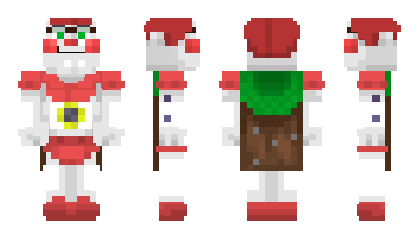 Minecraft skin KeyySense