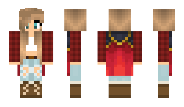 Minecraft скин по нику Rubyen