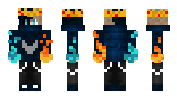 Minecraft skin FiredIce