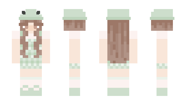 Minecraft skin Pogahontaz