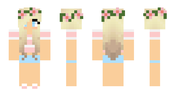 Minecraft skin CapriGirl