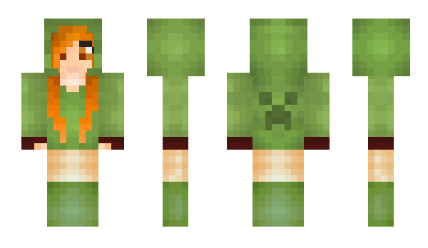 Minecraft skin HellaKitti