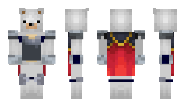 Minecraft skin SnowBearWC