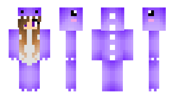 Minecraft skin belugablue