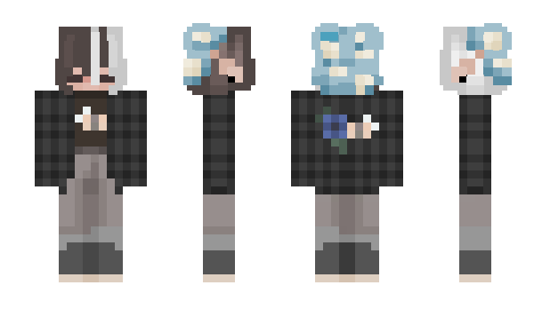 Minecraft skin FlubbleBlubble