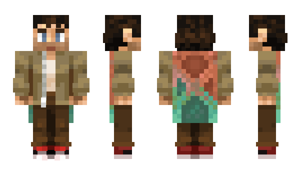 Minecraft скін по ніку kuireAaAkar