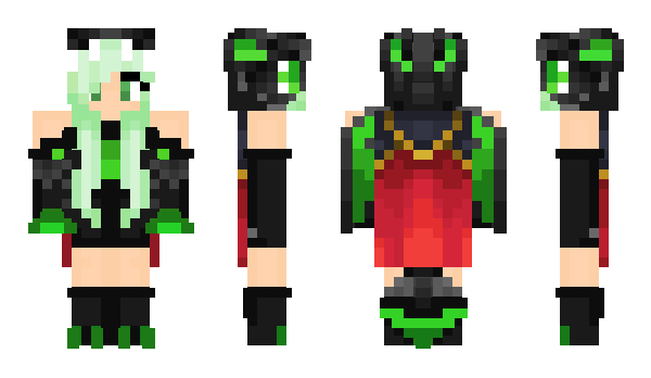 Minecraft skin Tahaku