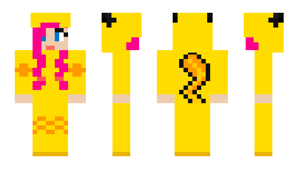 Minecraft skin Prinzesschen