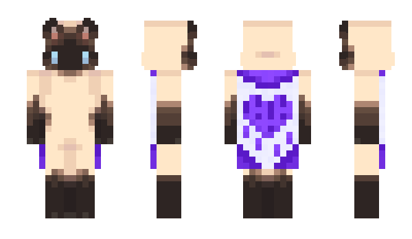 Minecraft skin pawfur