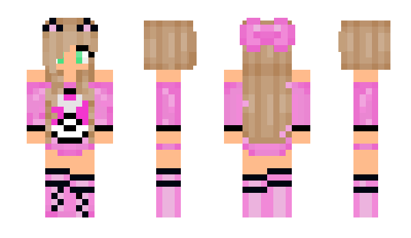 Minecraft skin JustALittleEva