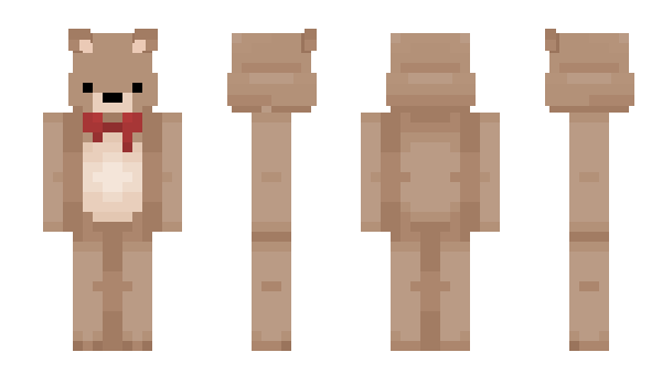 Minecraft скин по нику Potentille