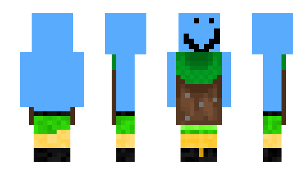 Minecraft скин по нику Spidergreen