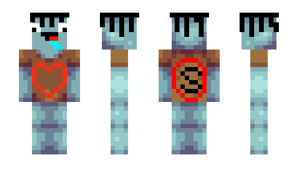 Minecraft скин по нику DaquaviousCYBORG
