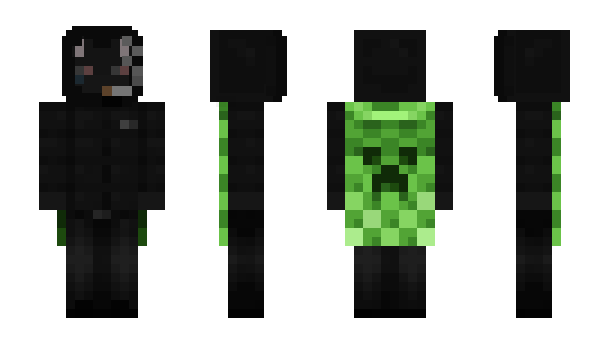 Minecraft skin Blackpassage