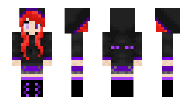 Minecraft skin EnderGlitch