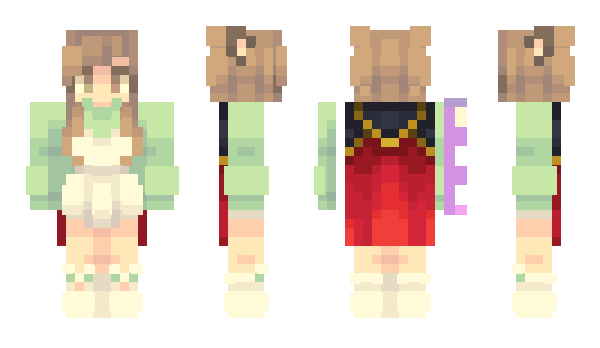 Minecraft skin Jennibrownsugar