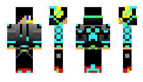 Minecraft skin FORCER567