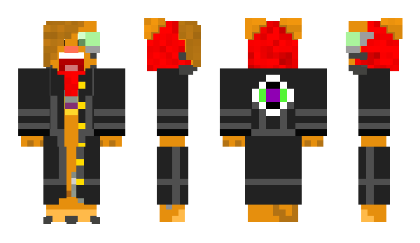 Minecraft скин по нику GingerCat
