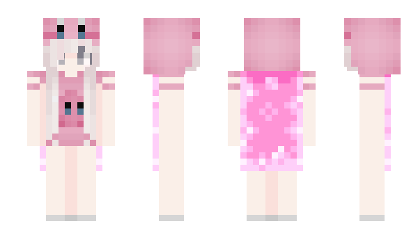 Minecraft skin iluviy