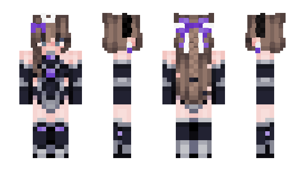 Minecraft skin Lila_San