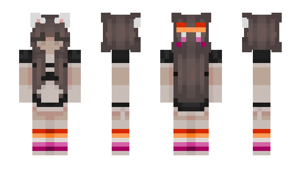 Minecraft skin ComedicFox
