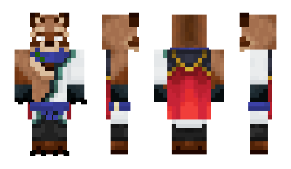 Minecraft skin Wanuki