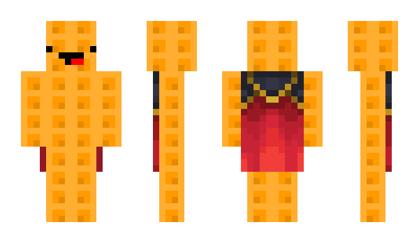 Minecraft скін по ніку WafflezyHD