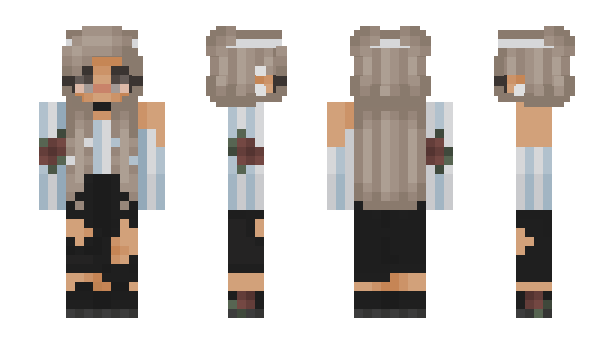 Minecraft skin bloodlady29