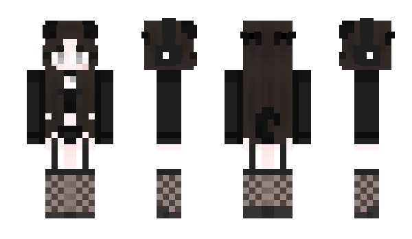 Minecraft skin AmeliaCherie