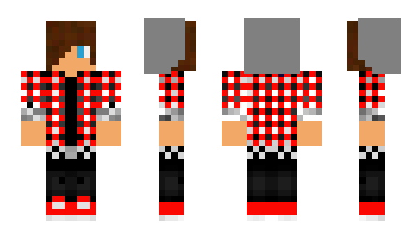 Minecraft skin Luck_craft