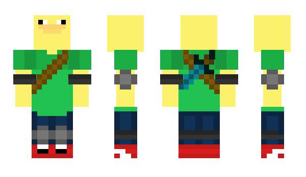 Minecraft skin DarkElectrix