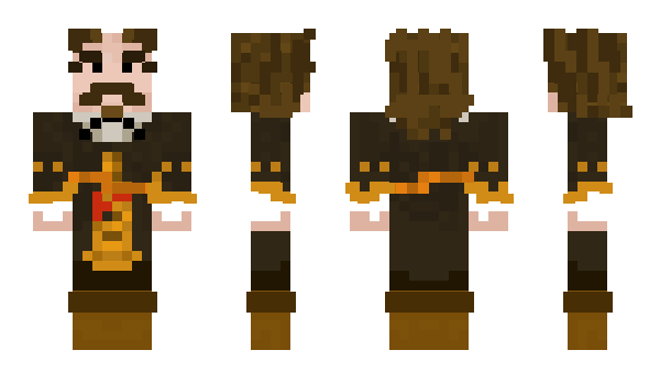 Minecraft skin Rindr