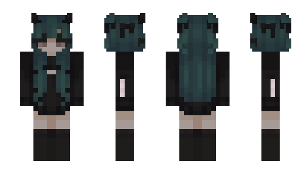 Minecraft skin KitsuneRay01