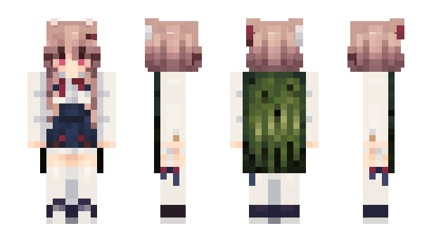 Minecraft скін по ніку Neverthinkurcool