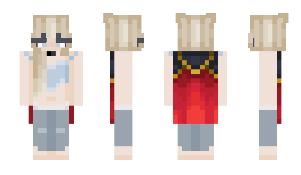 Minecraft skin RavenThePup