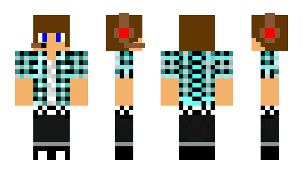 Minecraft skin whiute