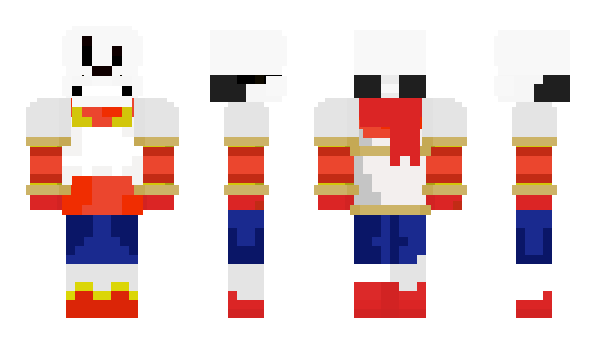 Minecraft skin TSPapyrus